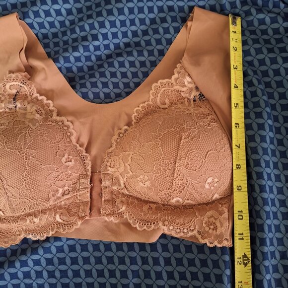 Brown front hooking bra - Picture 8 of 9